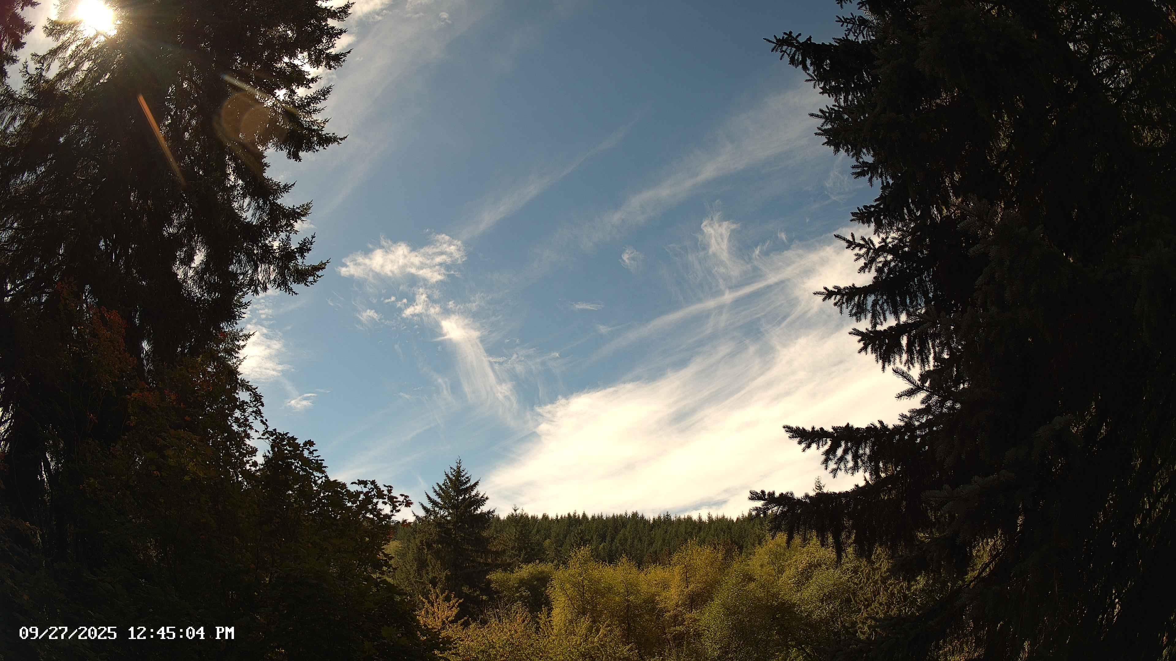 Pacific Northwest skyline timelapse on Sep 27, 2025 at 12:45 PM