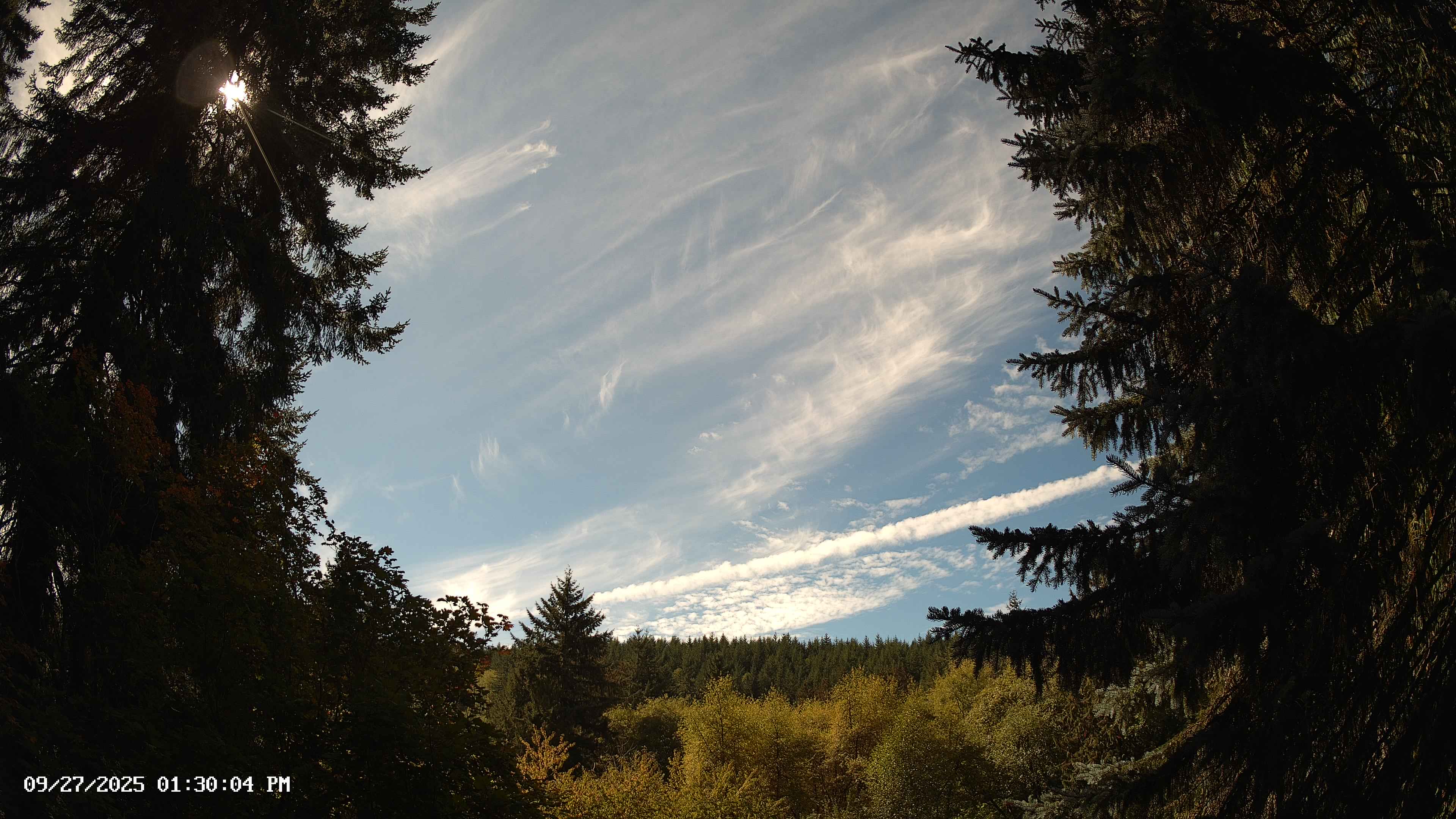 Pacific Northwest skyline timelapse on Sep 27, 2025 at 1:30 PM