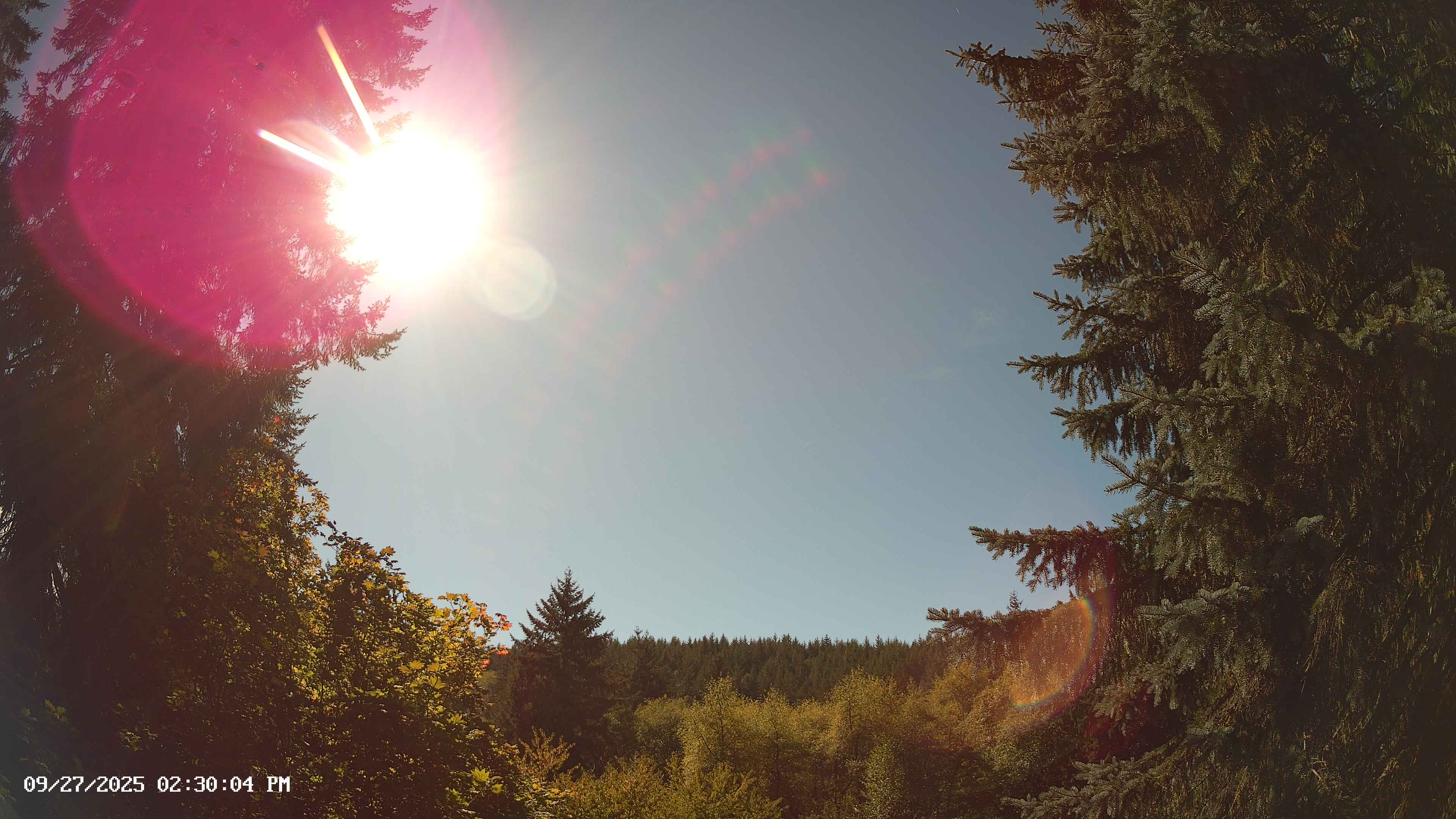 Pacific Northwest skyline timelapse on Sep 27, 2025 at 2:30 PM