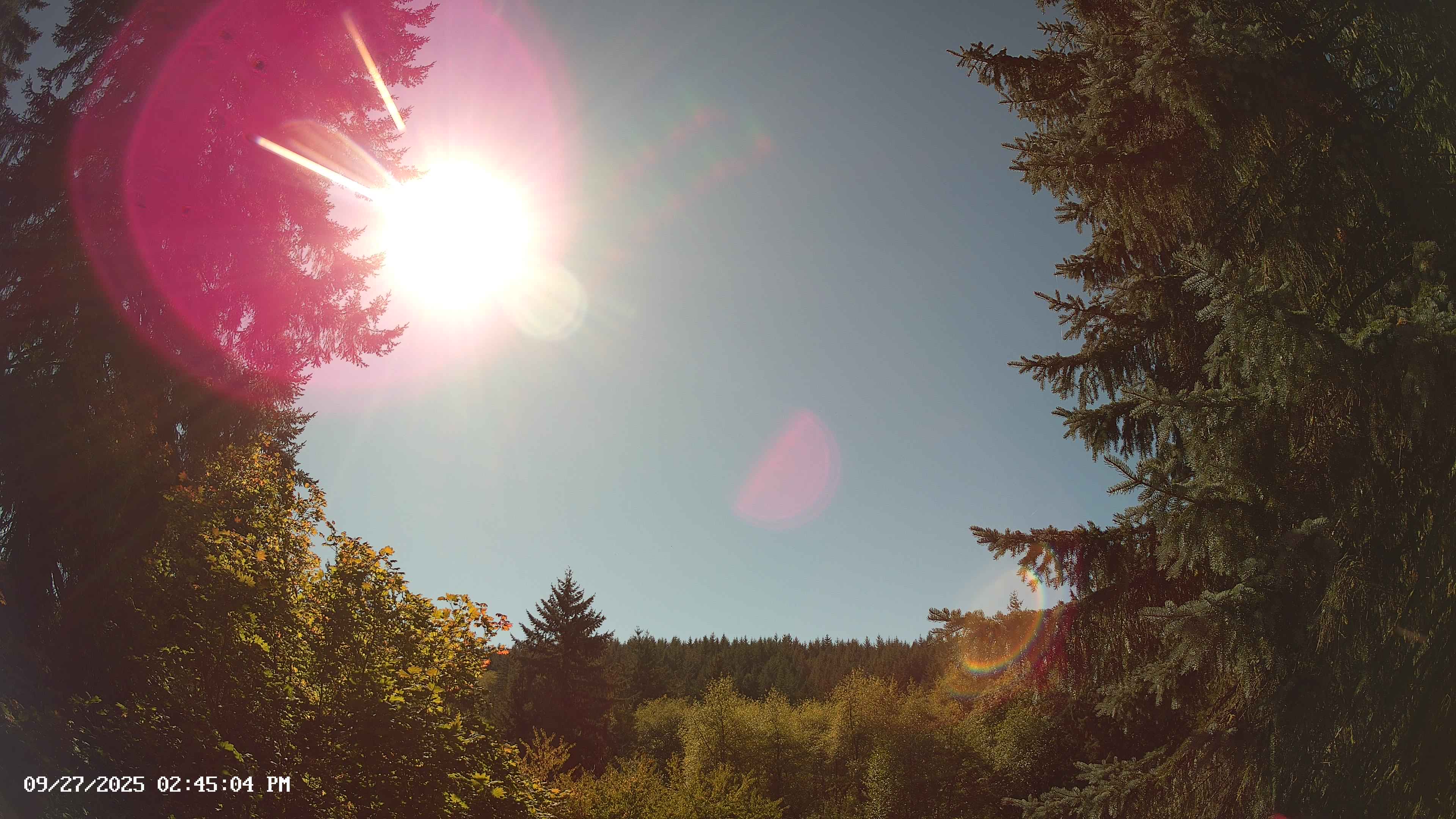 Pacific Northwest skyline timelapse on Sep 27, 2025 at 2:45 PM
