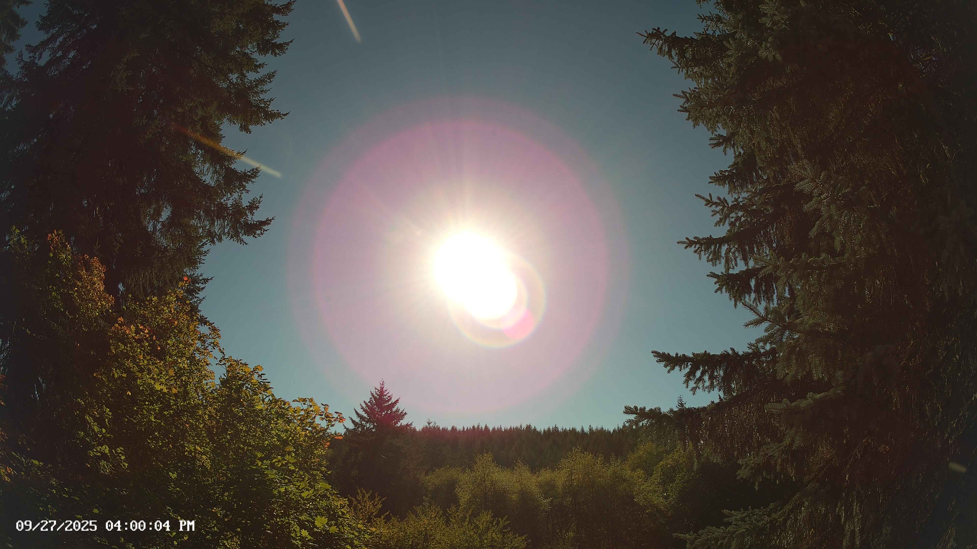 Pacific Northwest skyline timelapse on Sep 27, 2025 at 4:00 PM