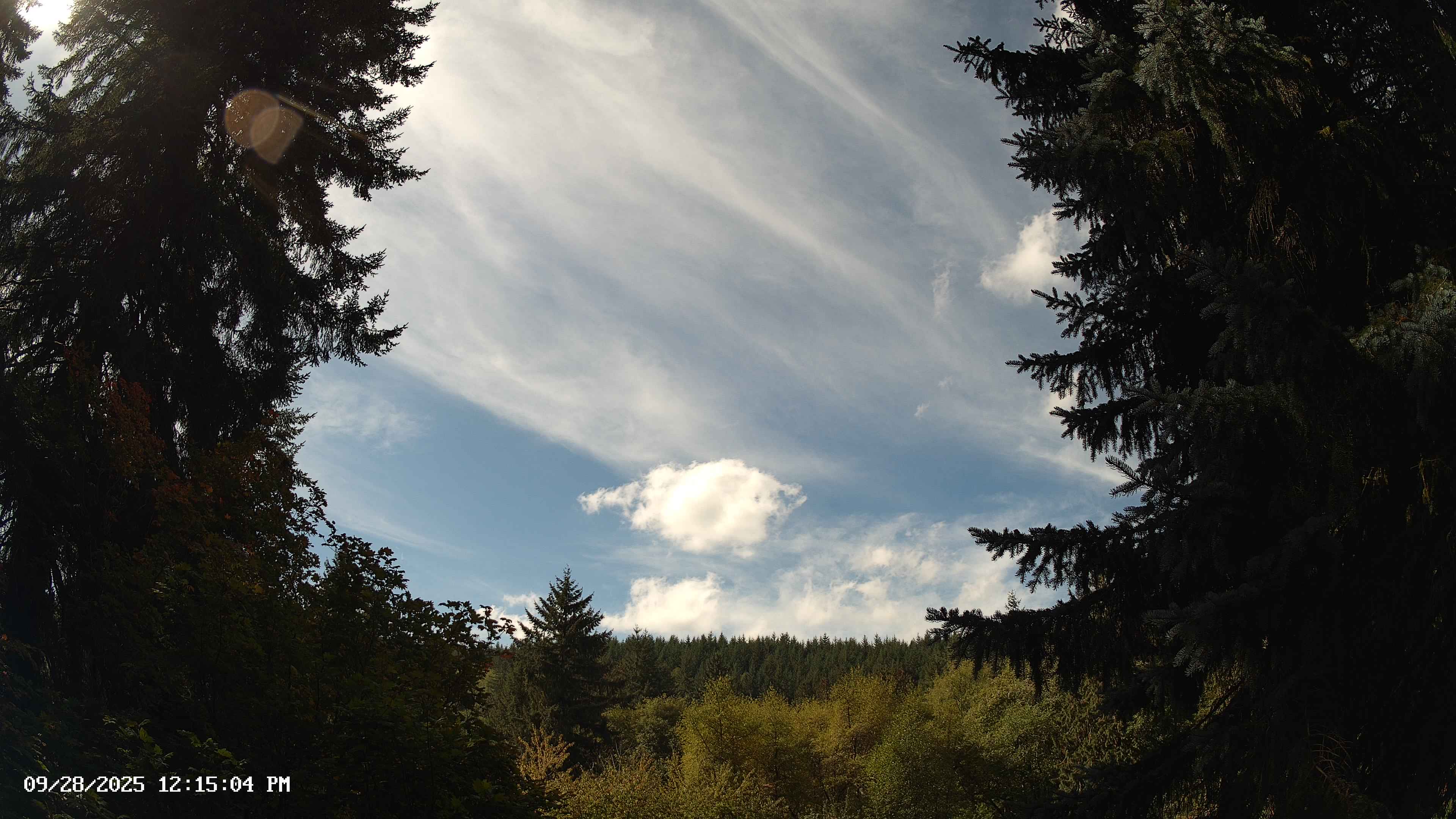 Pacific Northwest skyline timelapse on Sep 28, 2025 at 12:15 PM
