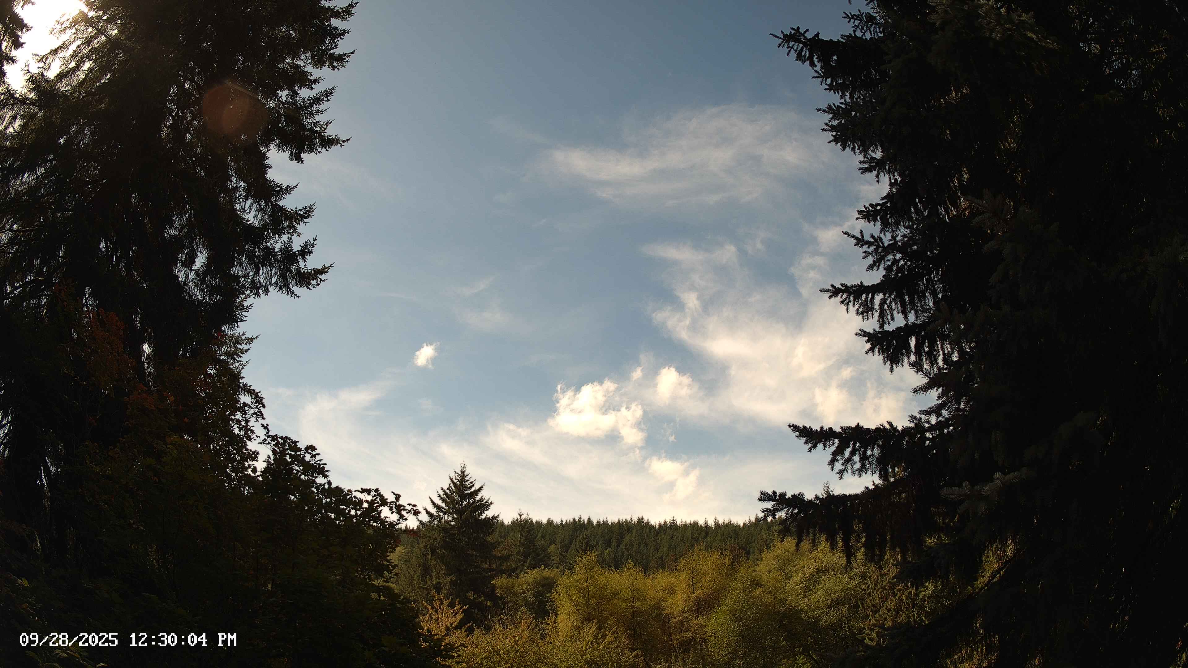 Pacific Northwest skyline timelapse on Sep 28, 2025 at 12:30 PM