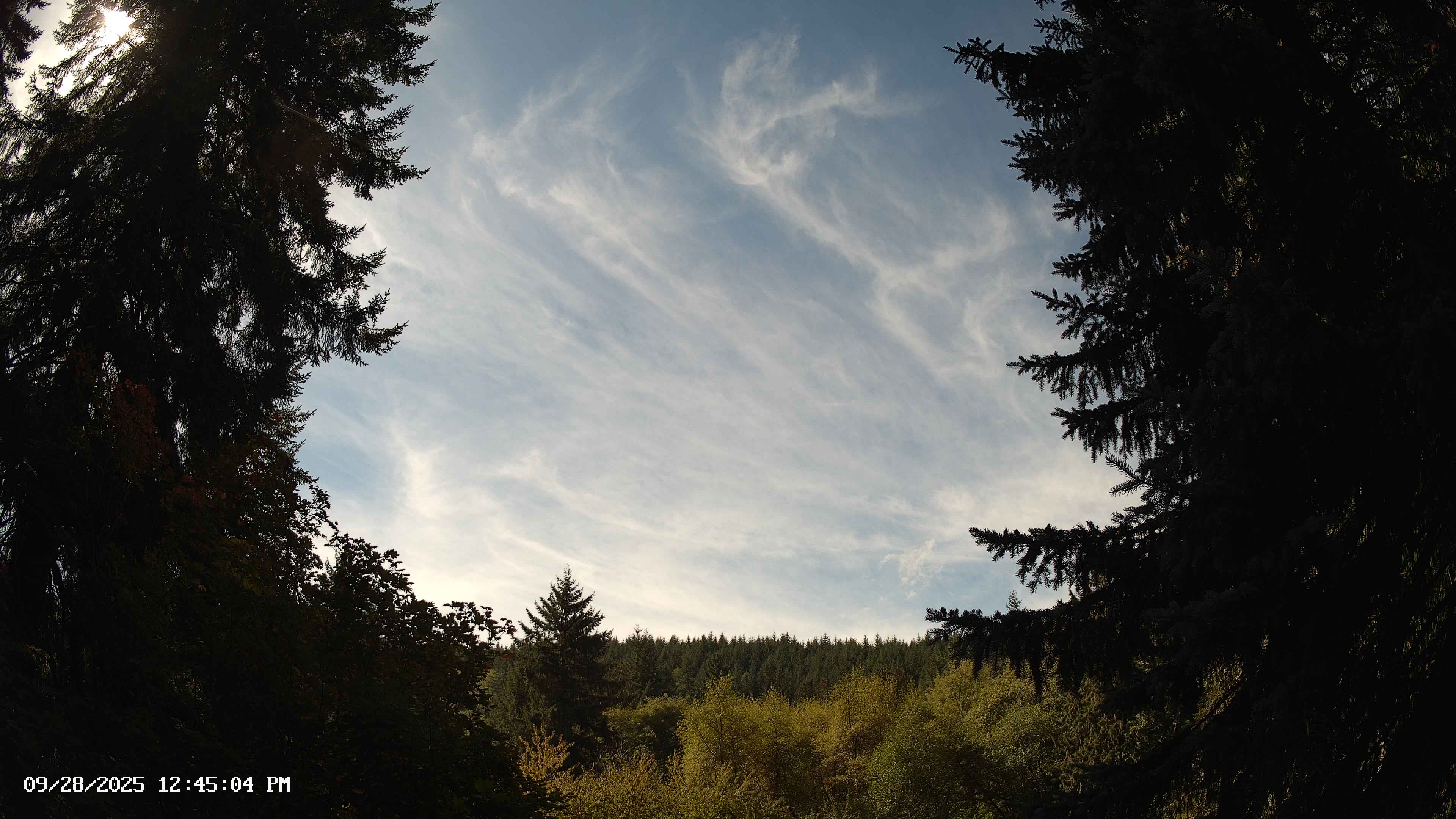Pacific Northwest skyline timelapse on Sep 28, 2025 at 12:45 PM