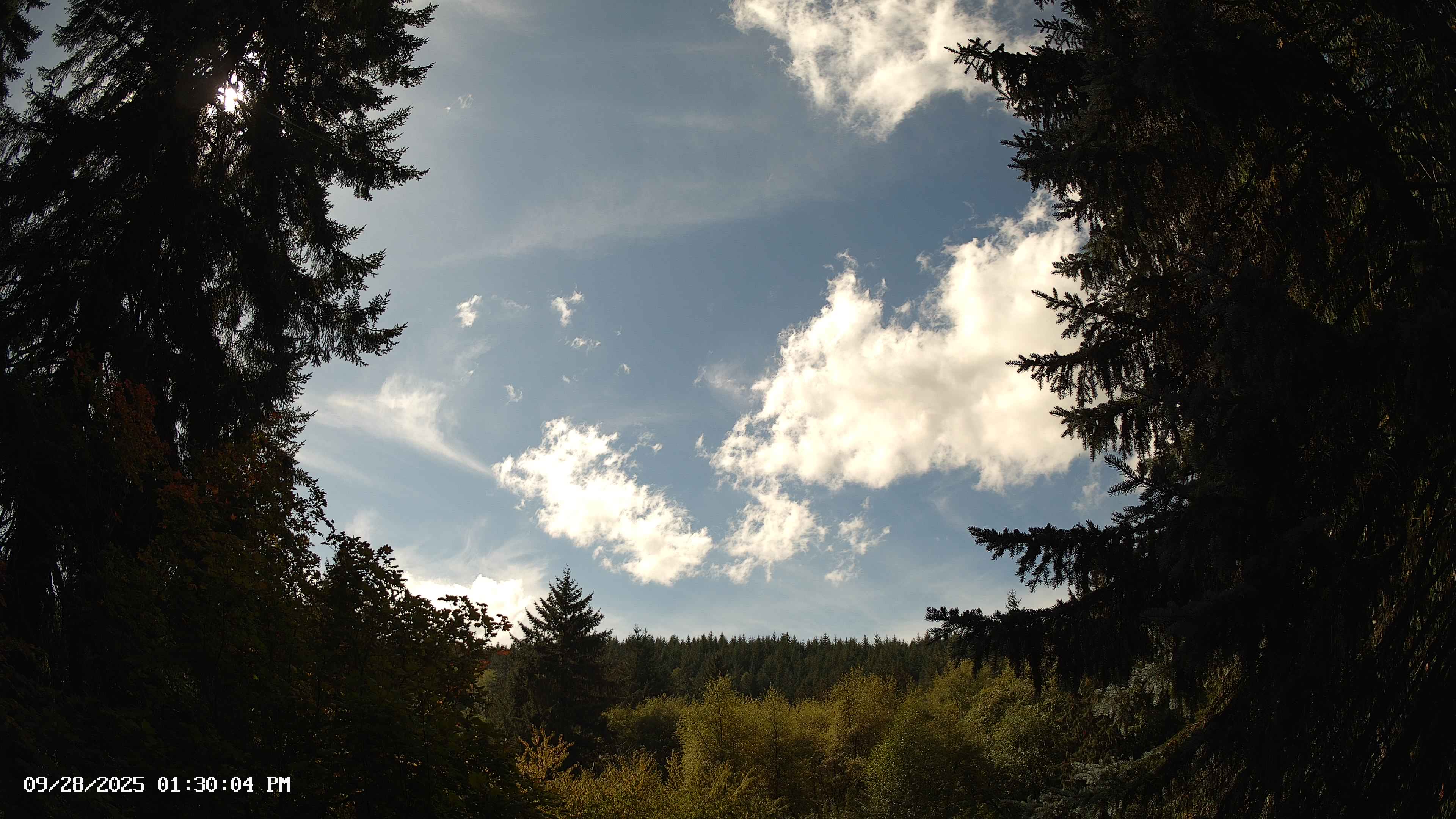 Pacific Northwest skyline timelapse on Sep 28, 2025 at 1:30 PM