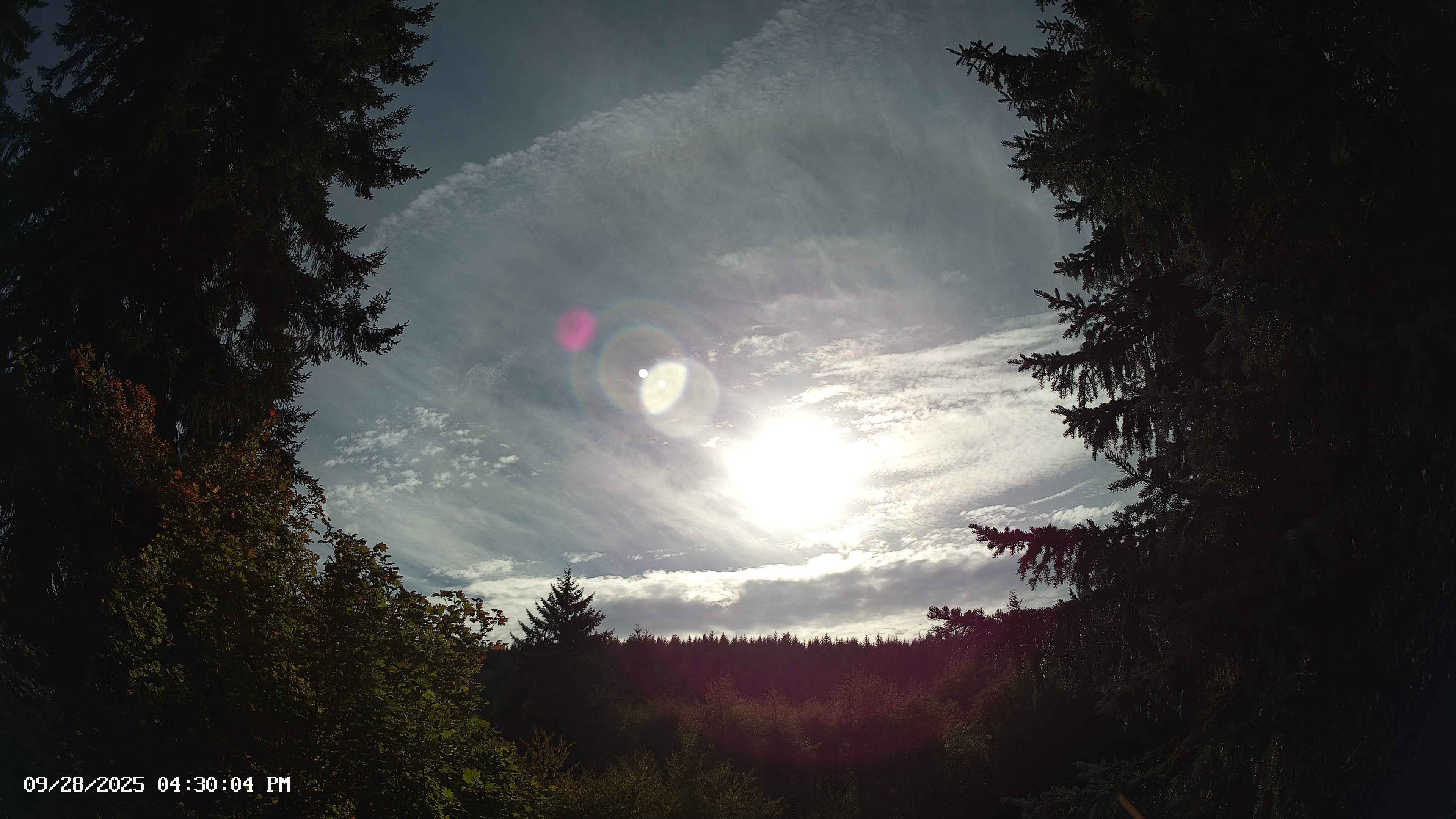 Pacific Northwest skyline timelapse on Sep 28, 2025 at 4:30 PM