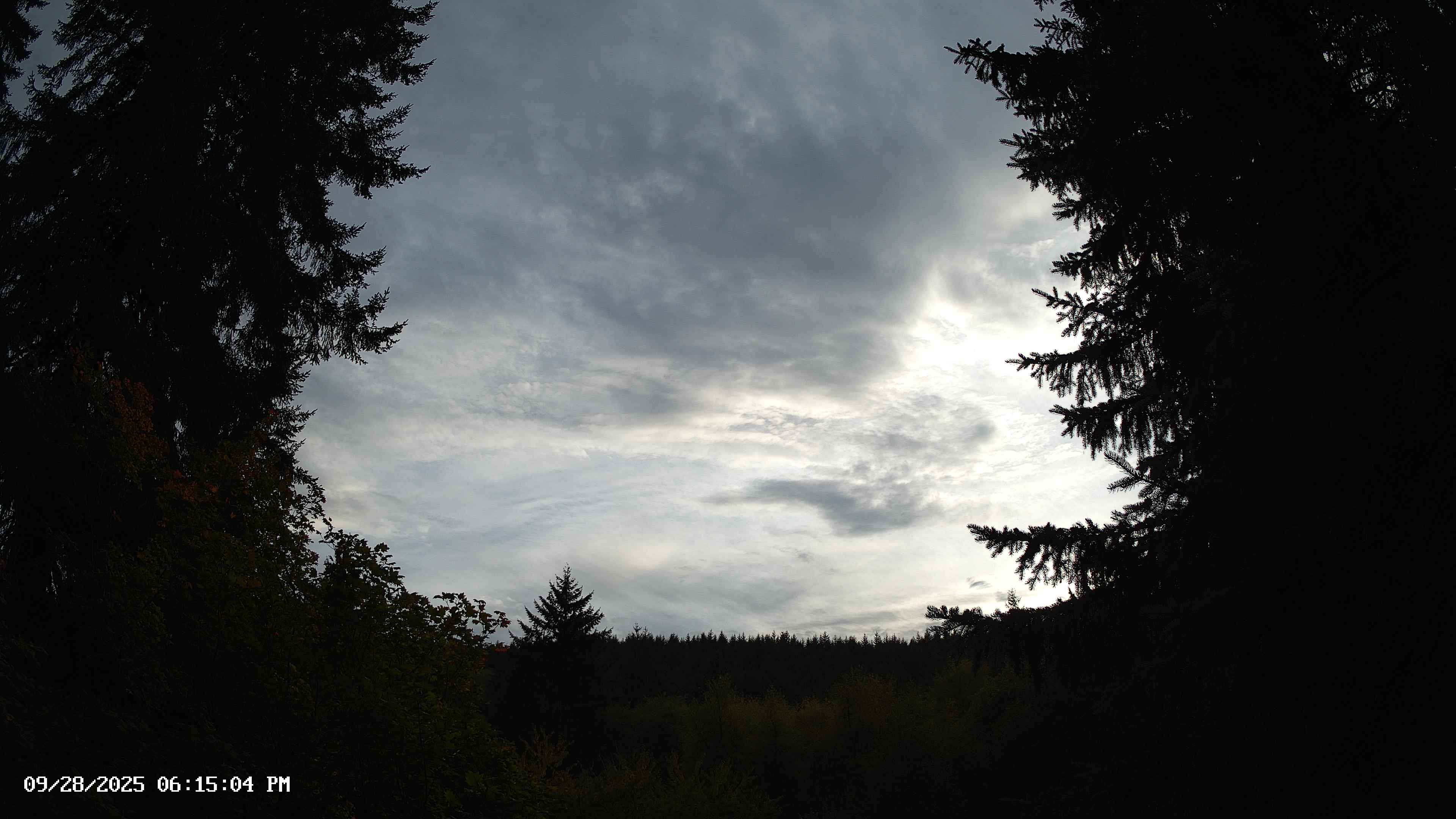 Pacific Northwest skyline timelapse on Sep 28, 2025 at 6:15 PM