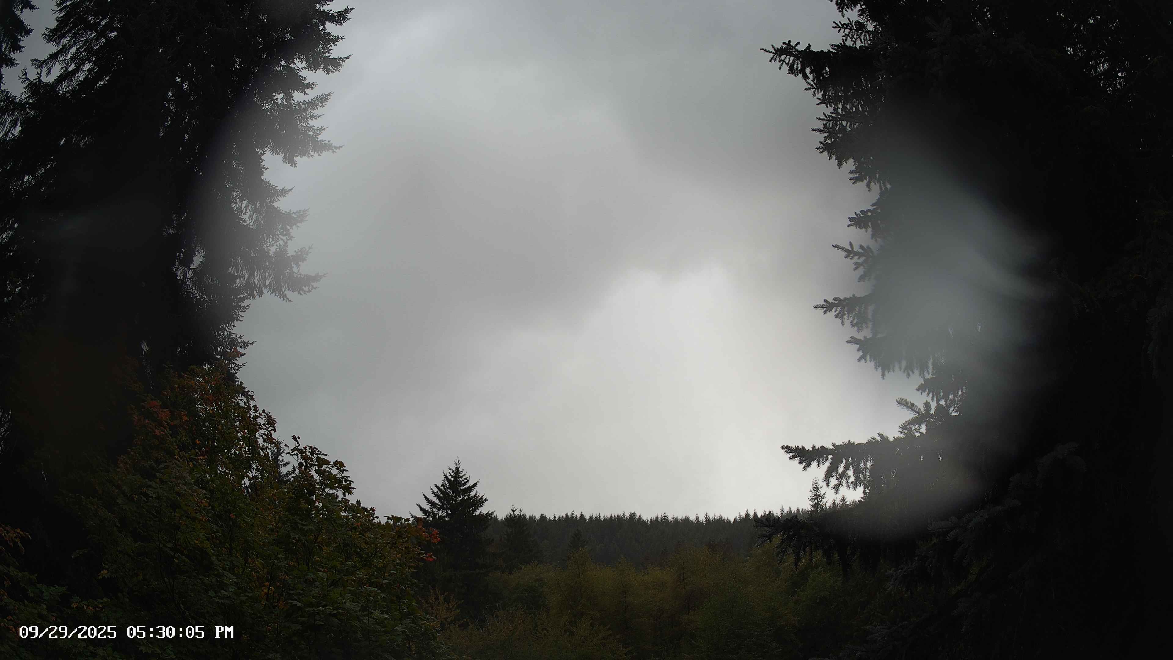 Pacific Northwest skyline timelapse on Sep 29, 2025 at 5:30 PM