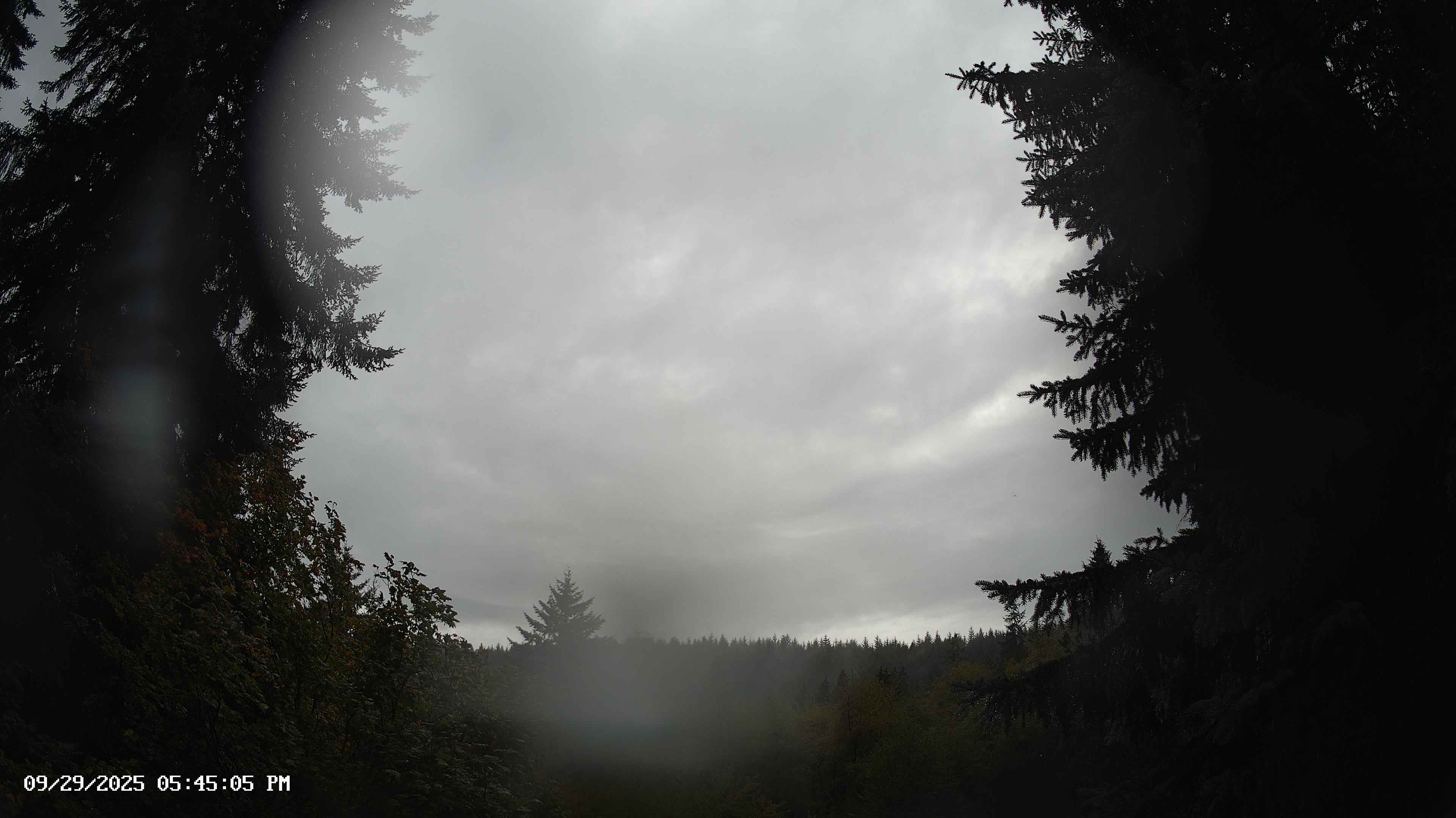 Pacific Northwest skyline timelapse on Sep 29, 2025 at 5:45 PM