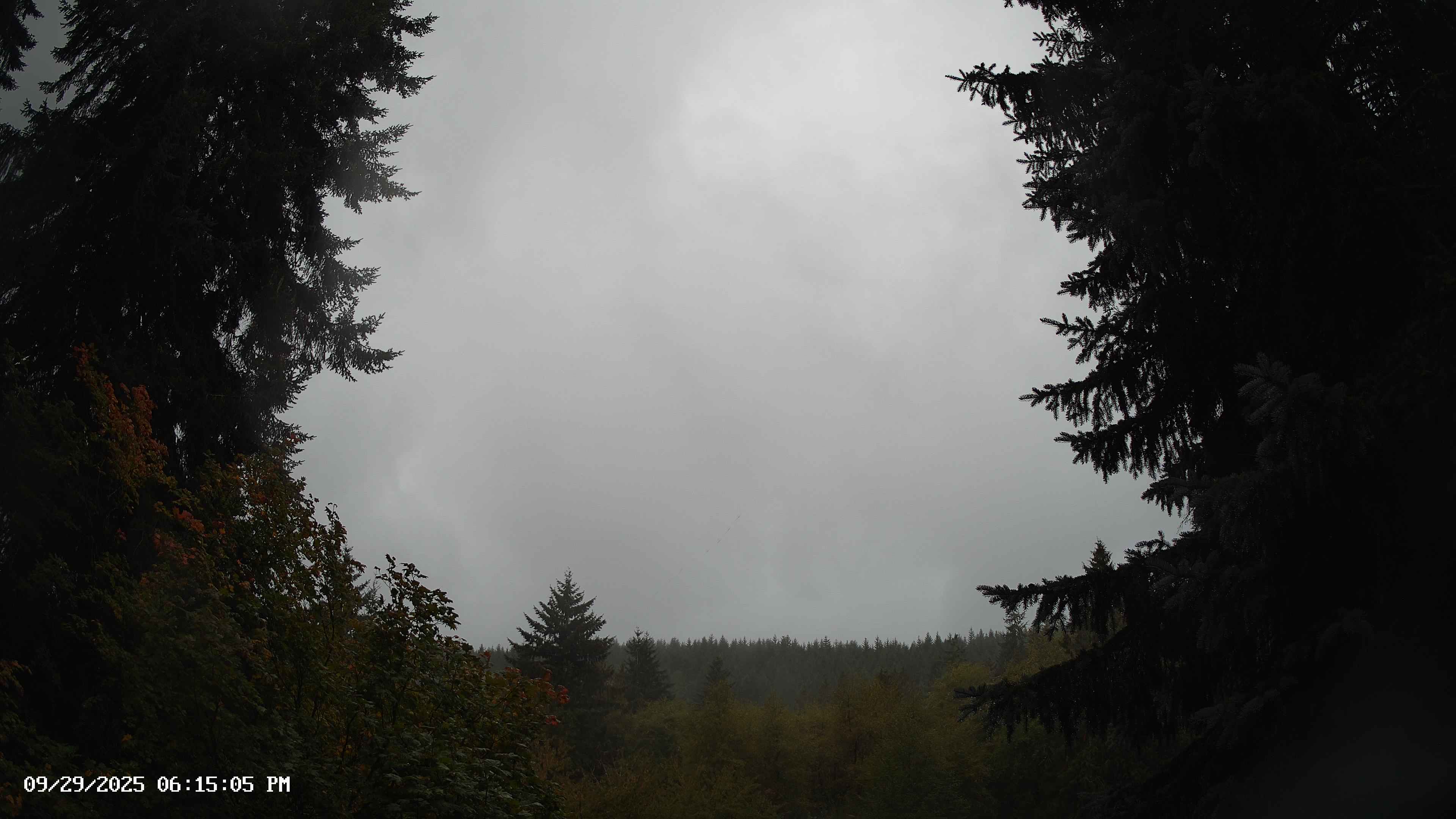 Pacific Northwest skyline timelapse on Sep 29, 2025 at 6:15 PM