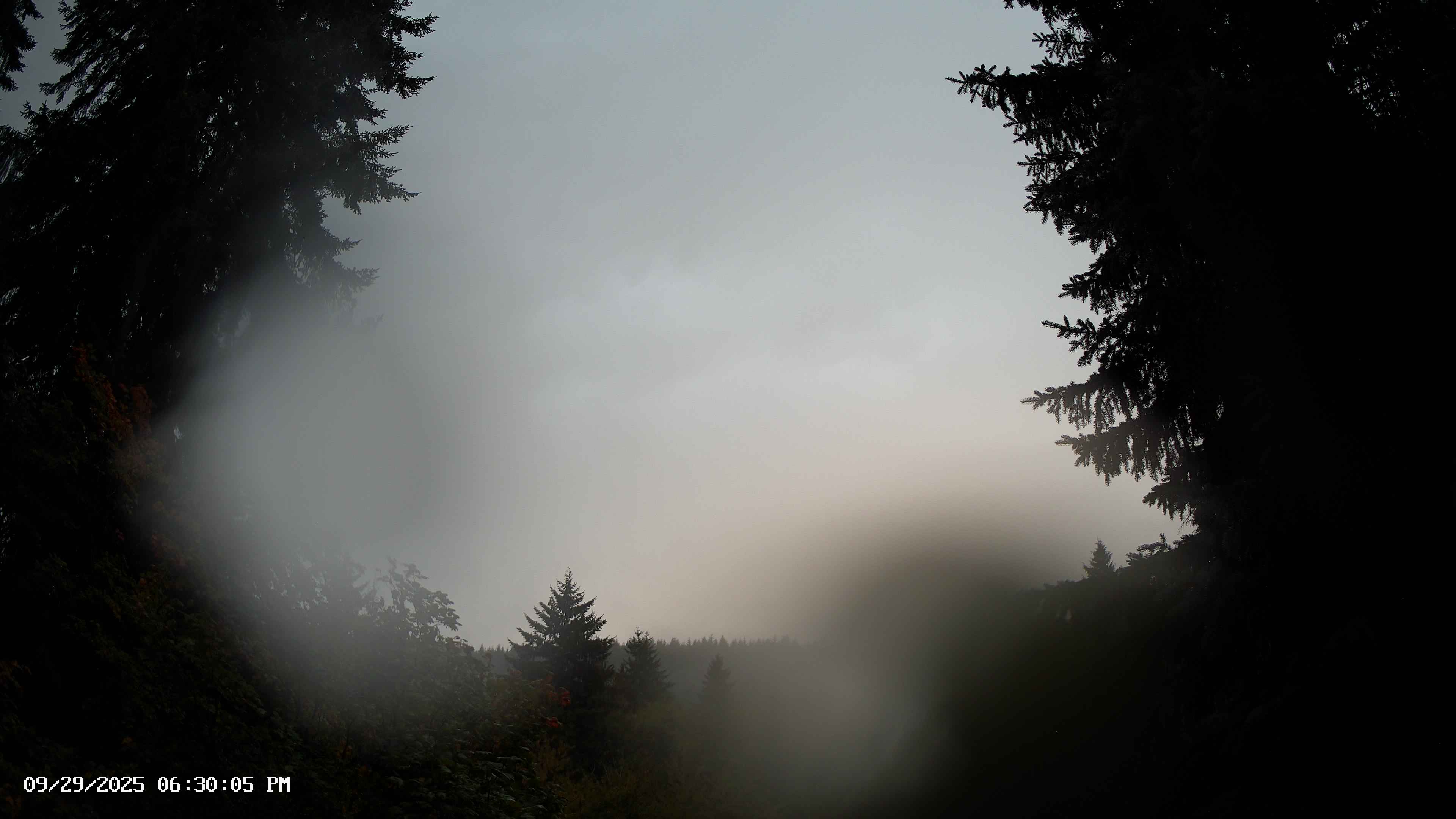 Pacific Northwest skyline timelapse on Sep 29, 2025 at 6:30 PM