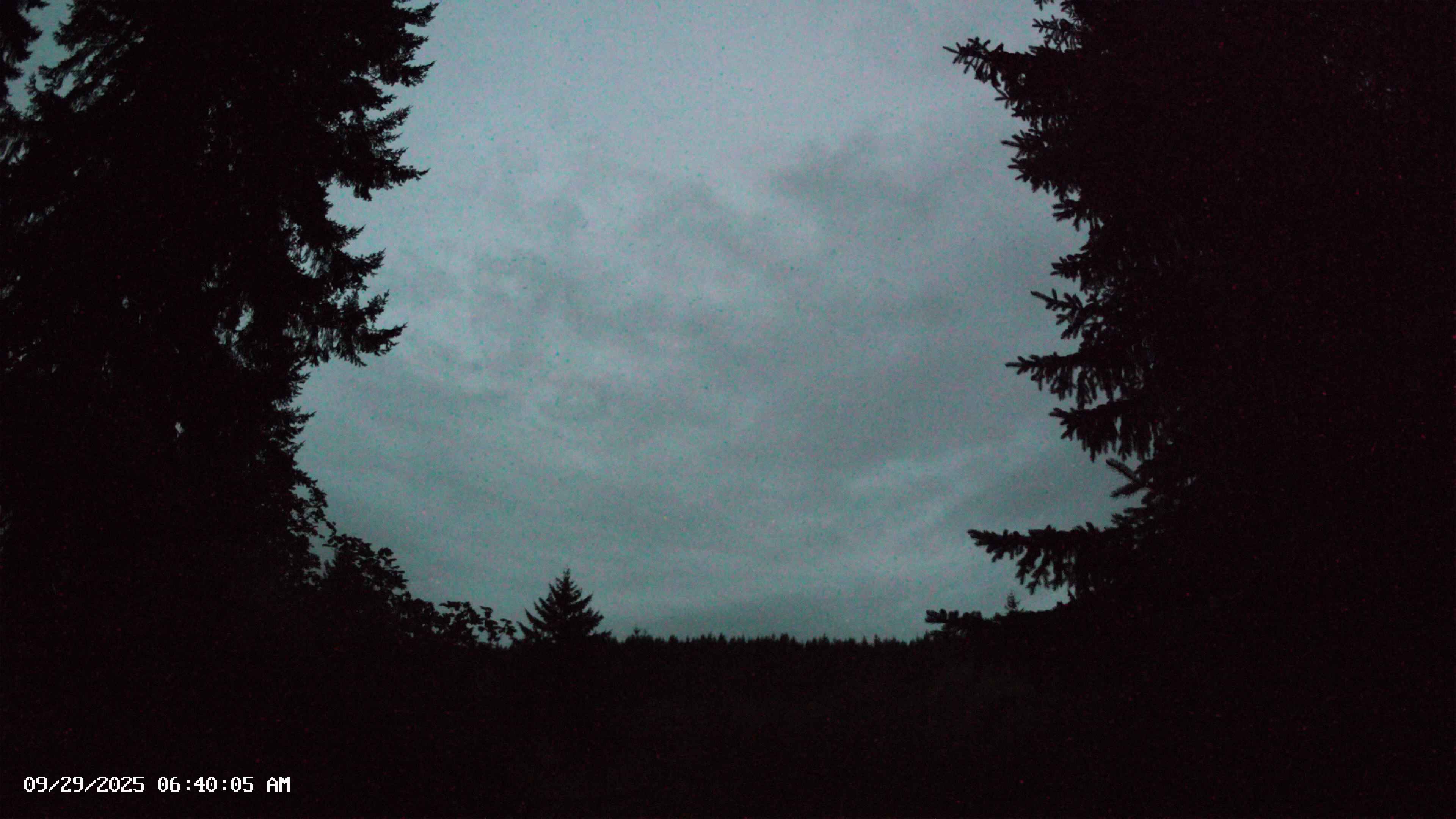 Pacific Northwest skyline timelapse on Sep 29, 2025 at 6:40 AM
