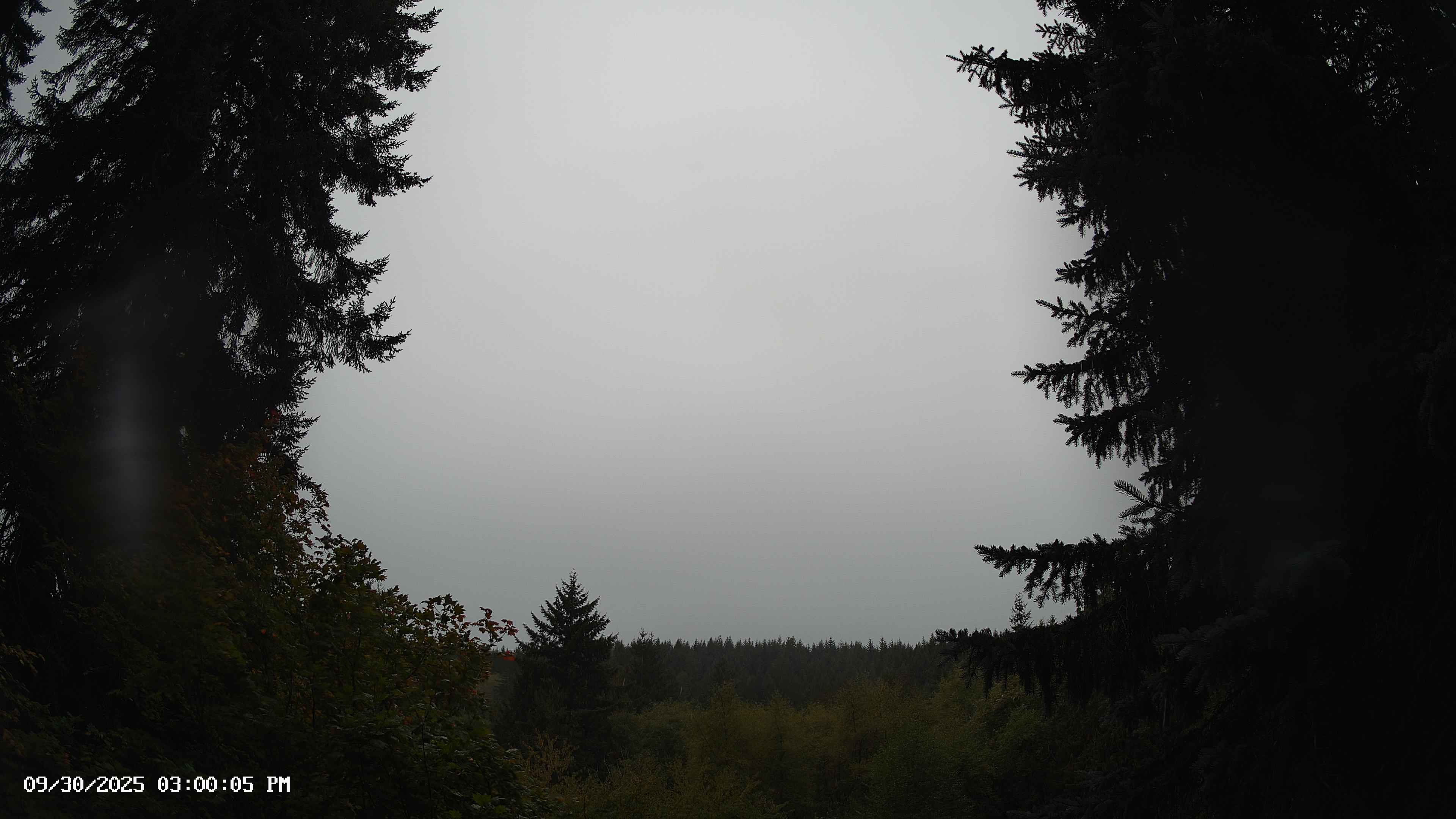 Pacific Northwest skyline timelapse on Sep 30, 2025 at 3:00 PM