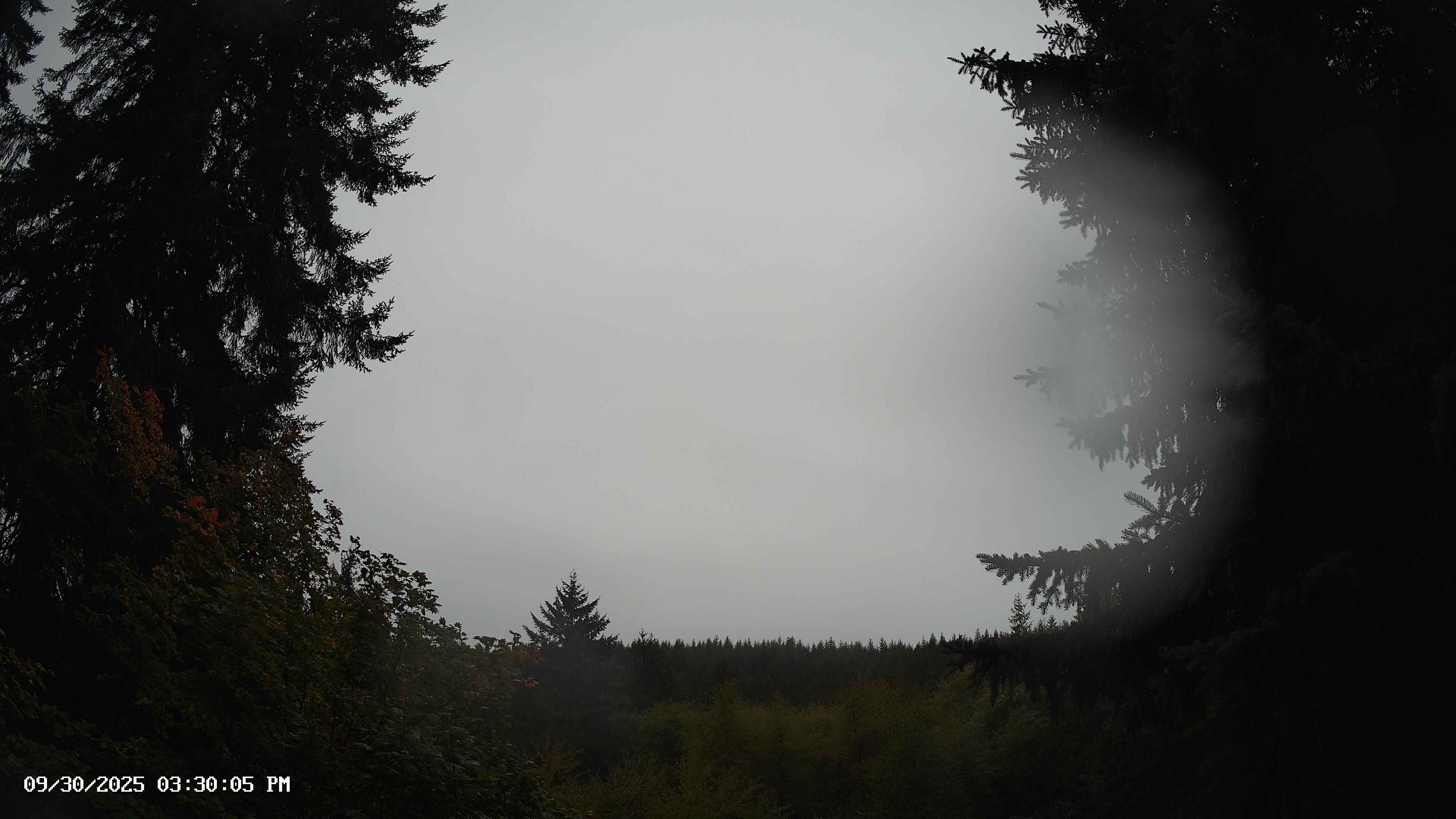 Pacific Northwest skyline timelapse on Sep 30, 2025 at 3:30 PM