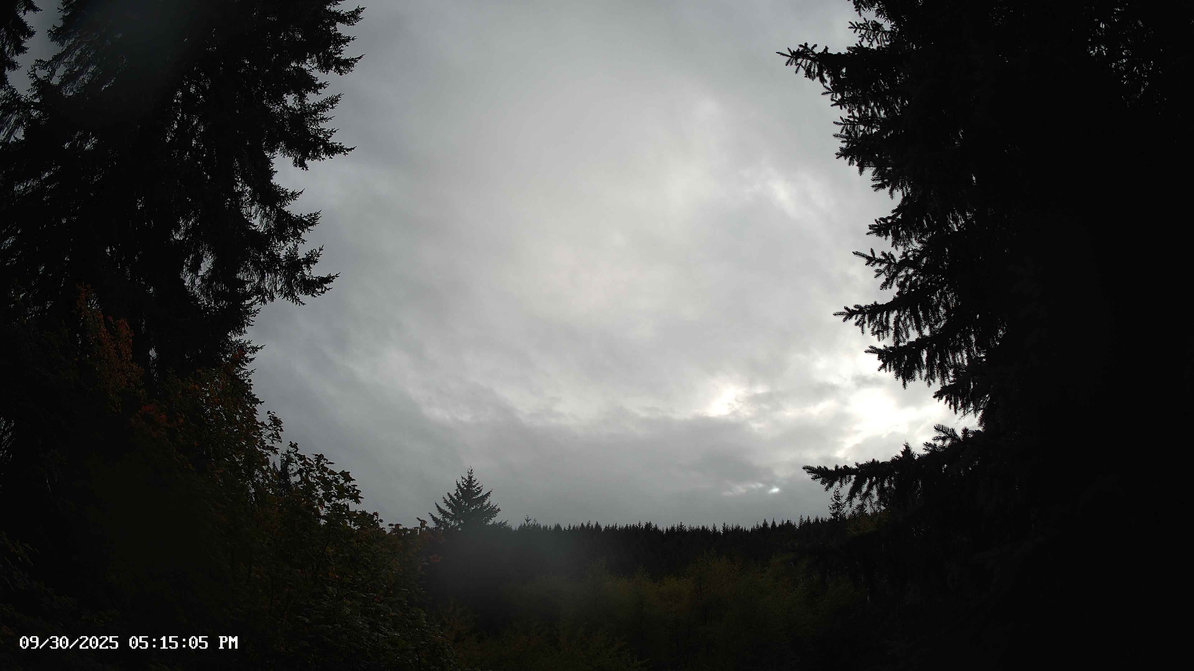 Pacific Northwest skyline timelapse on Sep 30, 2025 at 5:15 PM