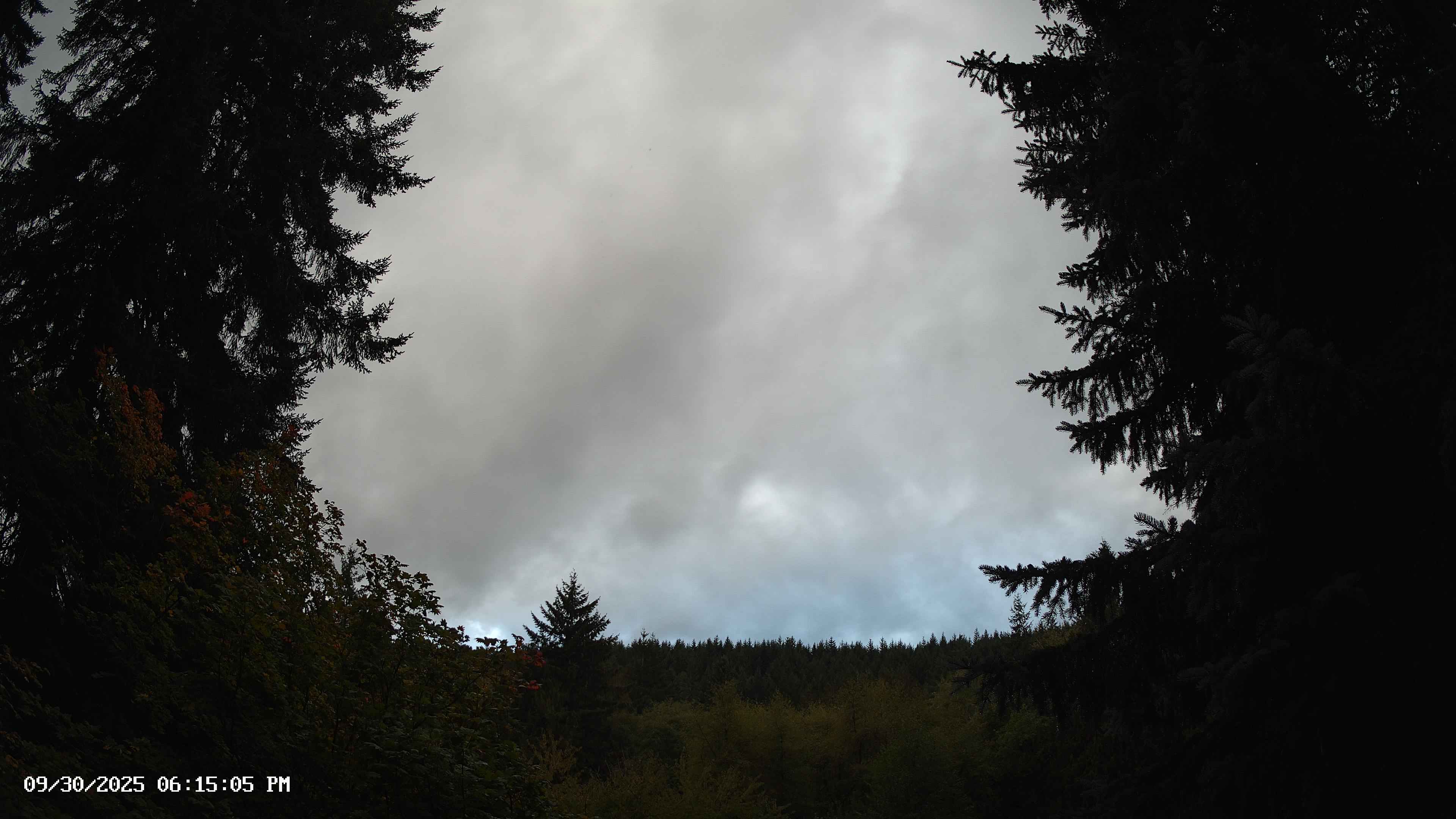 Pacific Northwest skyline timelapse on Sep 30, 2025 at 6:15 PM