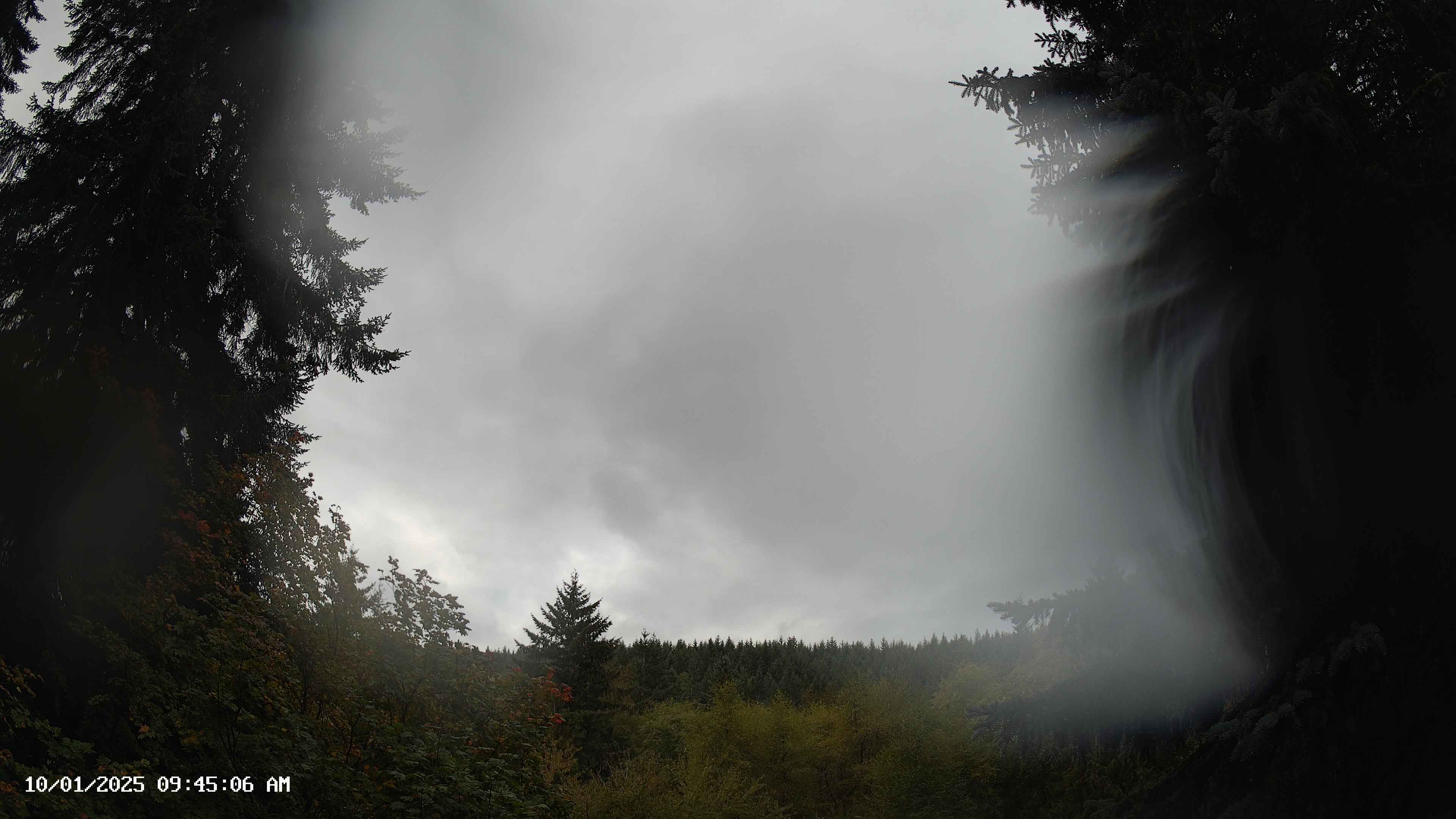 Pacific Northwest skyline timelapse on Oct 01, 2025 at 9:45 AM