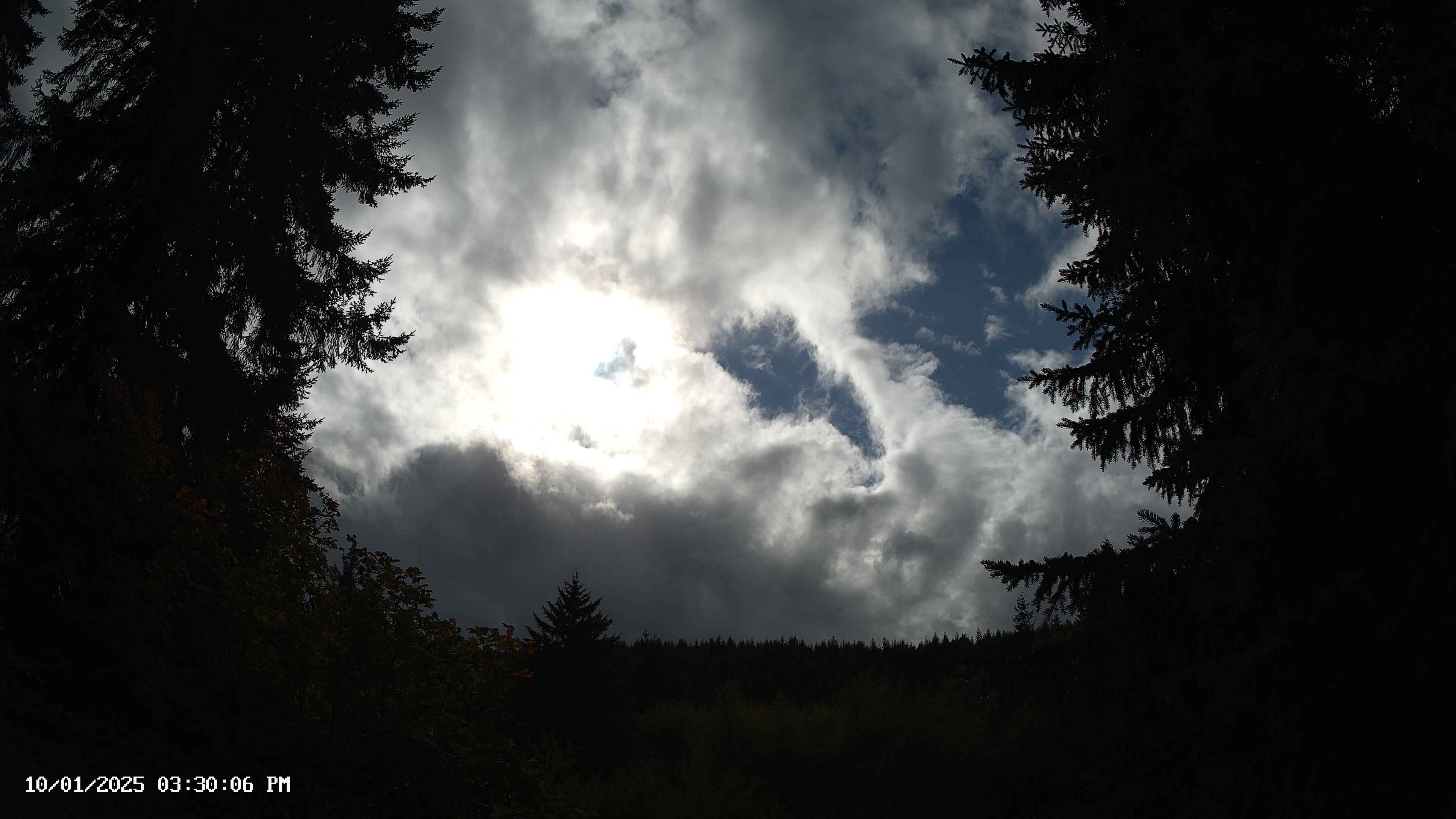 Pacific Northwest skyline timelapse on Oct 01, 2025 at 3:30 PM