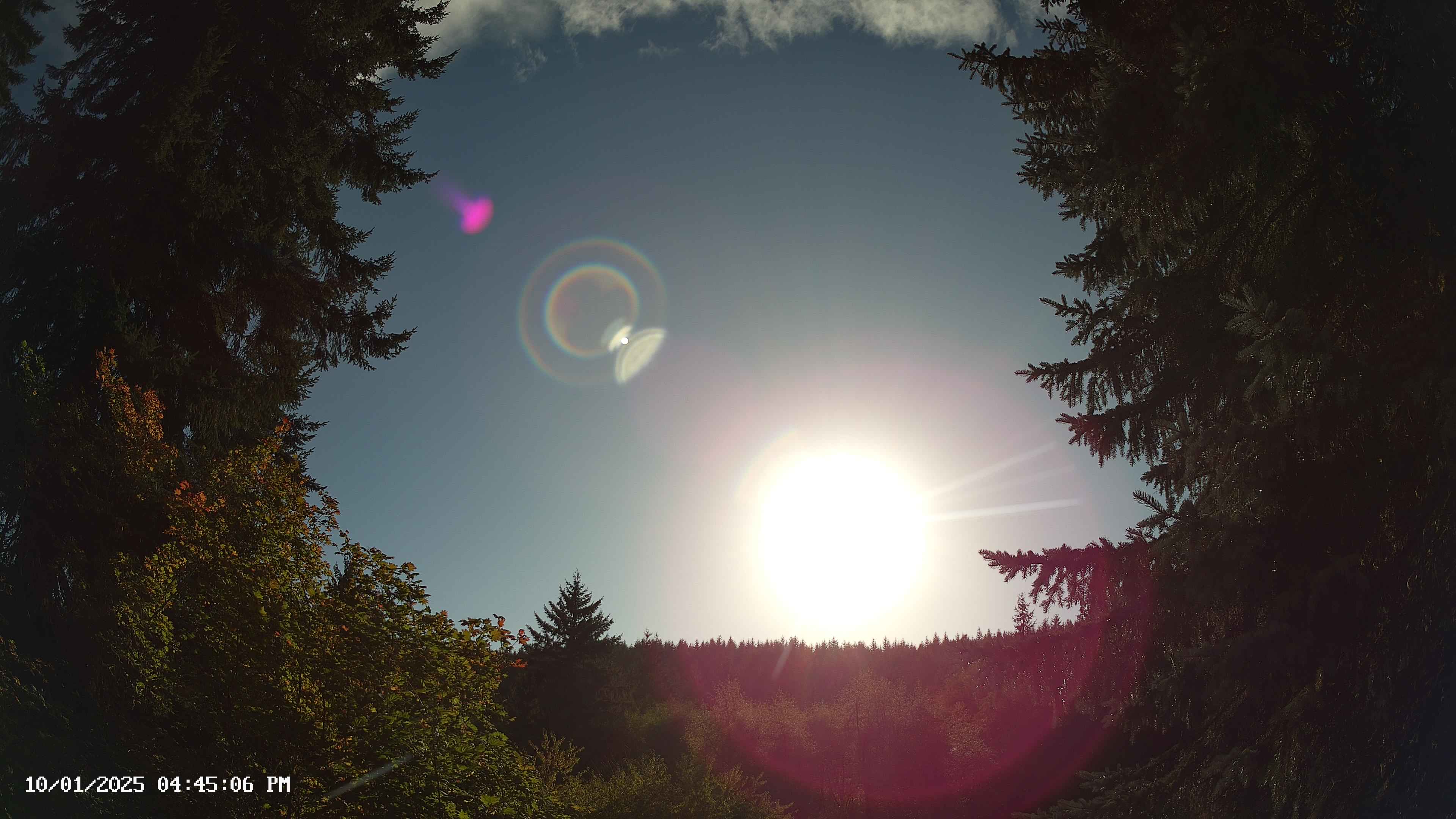 Pacific Northwest skyline timelapse on Oct 01, 2025 at 4:45 PM