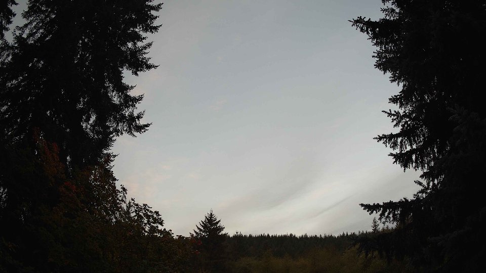 Pacific Northwest skyline timelapse on Oct 02, 2025 at 7:15 AM