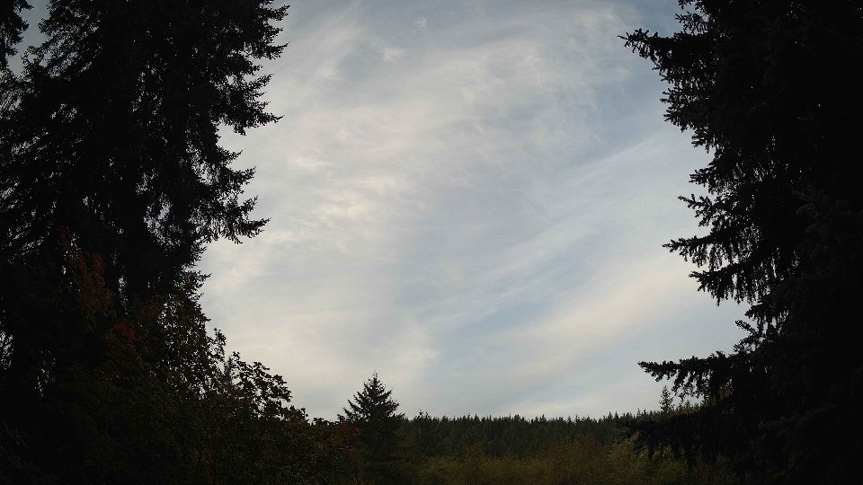 Pacific Northwest skyline timelapse on Oct 02, 2025 at 8:00 AM