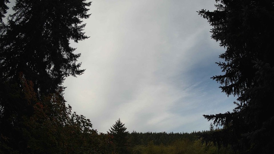 Pacific Northwest skyline timelapse on Oct 02, 2025 at 9:00 AM