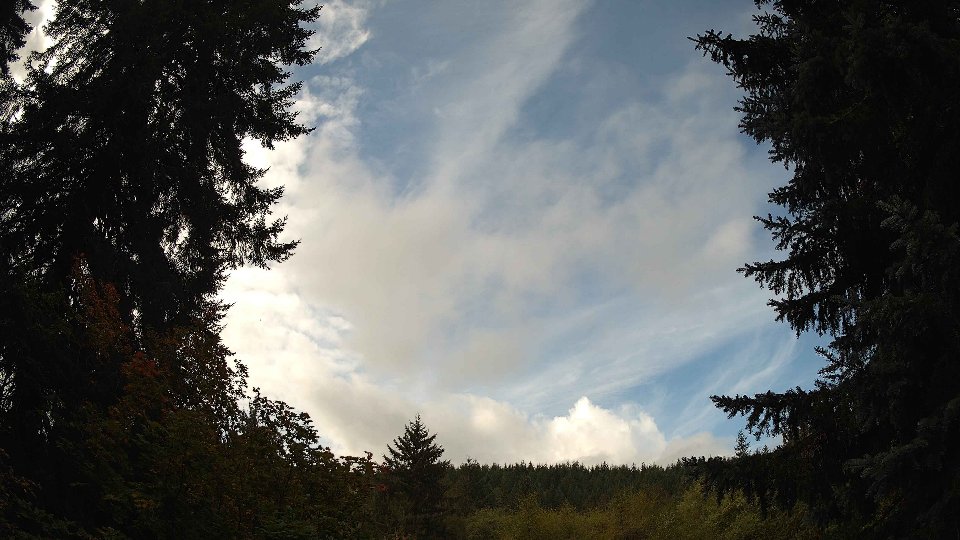 Pacific Northwest skyline timelapse on Oct 02, 2025 at 11:00 AM
