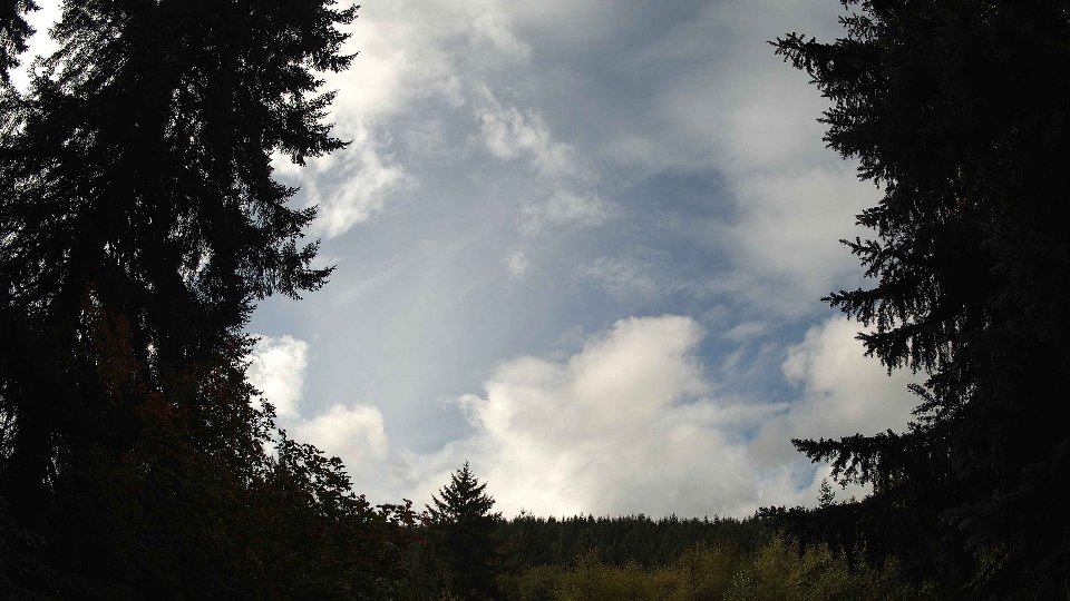Pacific Northwest skyline timelapse on Oct 02, 2025 at 11:45 AM