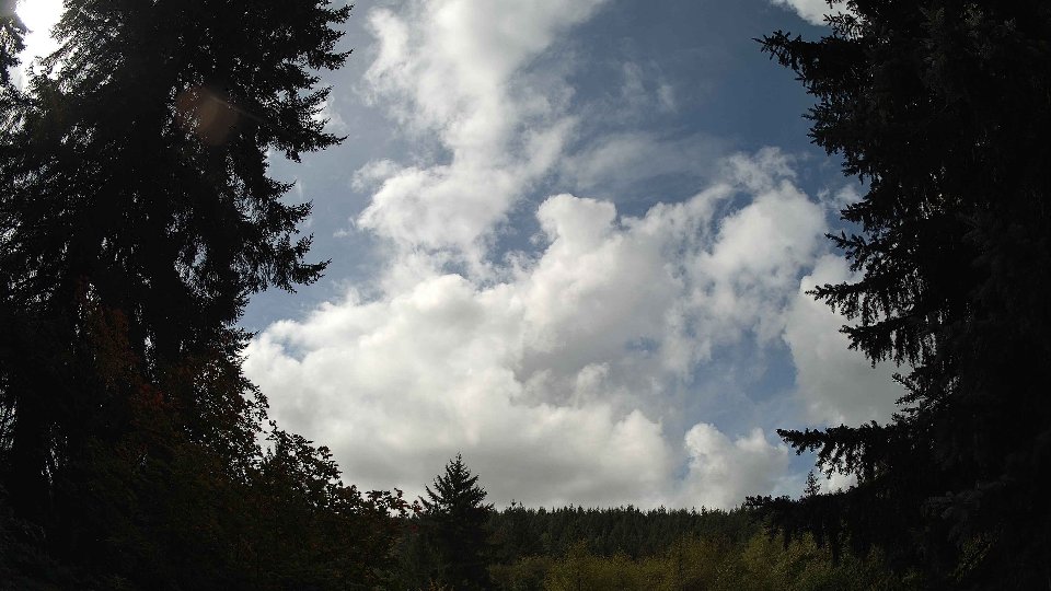 Pacific Northwest skyline timelapse on Oct 02, 2025 at 12:15 PM