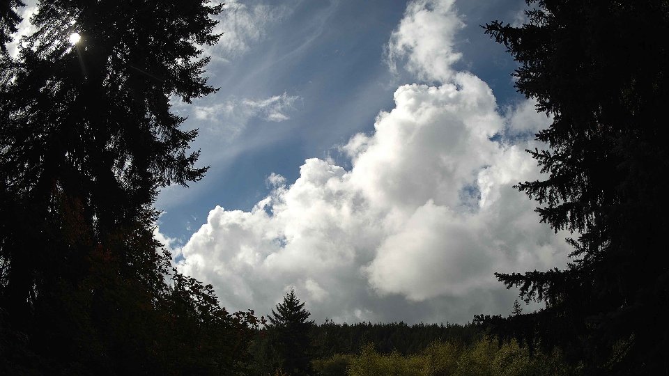Pacific Northwest skyline timelapse on Oct 02, 2025 at 1:00 PM