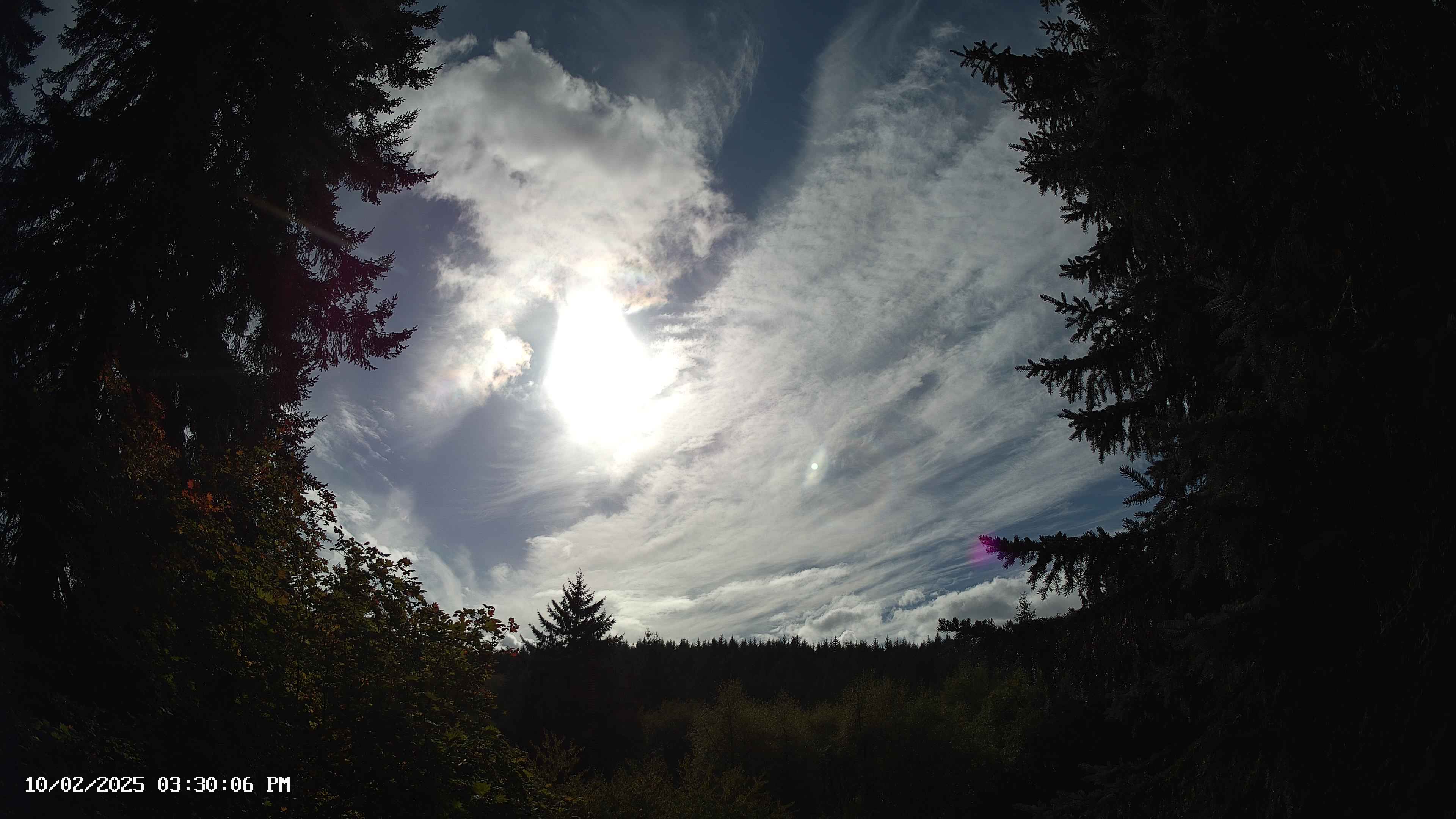 Pacific Northwest skyline timelapse on Oct 02, 2025 at 3:30 PM