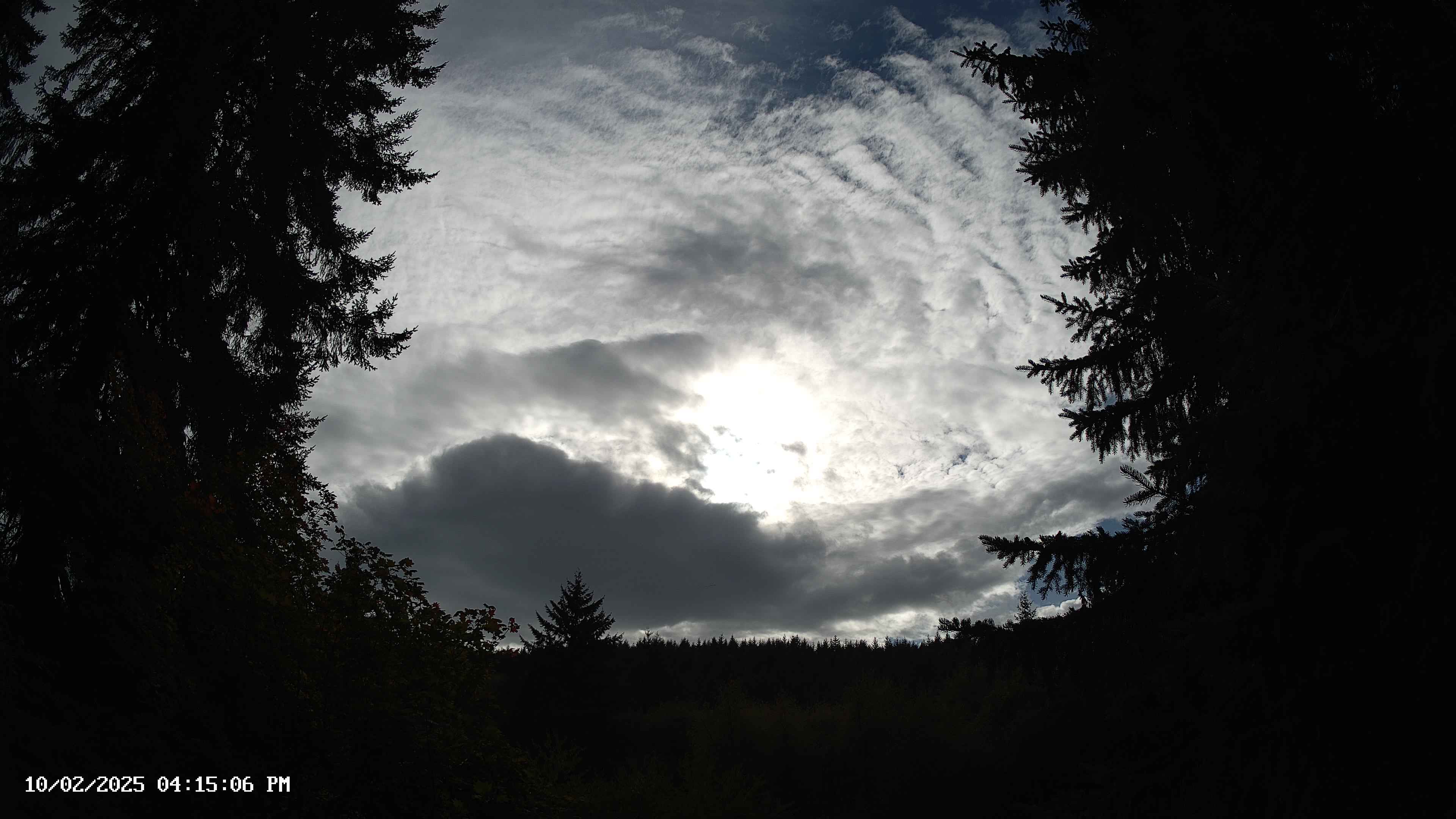 Pacific Northwest skyline timelapse on Oct 02, 2025 at 4:15 PM