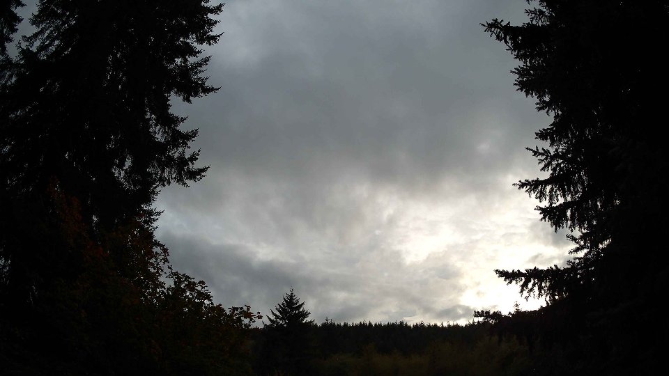 Pacific Northwest skyline timelapse on Oct 03, 2025 at 7:00 PM