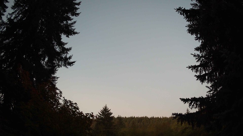 Pacific Northwest skyline timelapse on Oct 05, 2025 at 7:00 AM