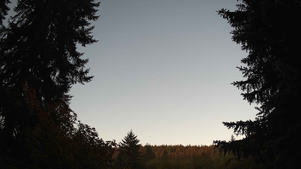 Pacific Northwest skyline timelapse on Oct 05, 2025 at 7:30 AM