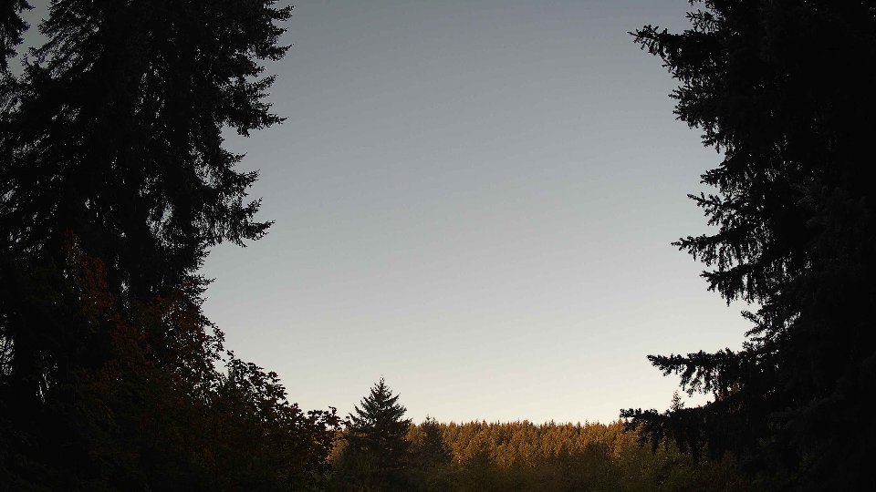 Pacific Northwest skyline timelapse on Oct 05, 2025 at 7:45 AM