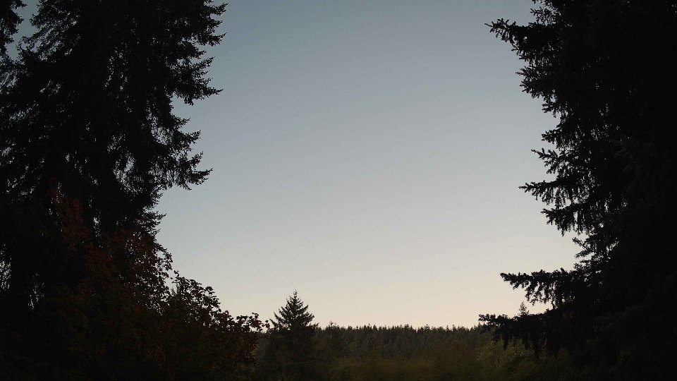 Pacific Northwest skyline timelapse on Oct 06, 2025 at 7:15 AM