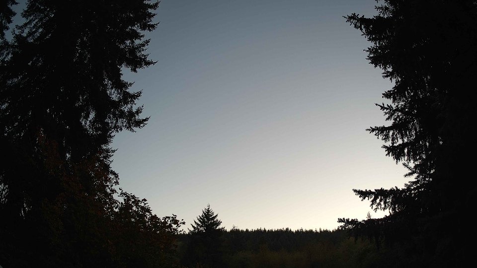Pacific Northwest skyline timelapse on Oct 06, 2025 at 6:30 PM