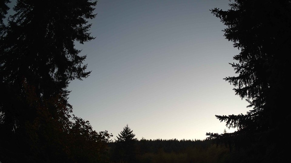 Pacific Northwest skyline timelapse on Oct 06, 2025 at 6:45 PM