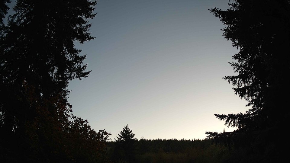 Pacific Northwest skyline timelapse on Oct 07, 2025 at 6:15 PM