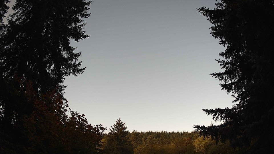 Pacific Northwest skyline timelapse on Oct 08, 2025 at 8:30 AM