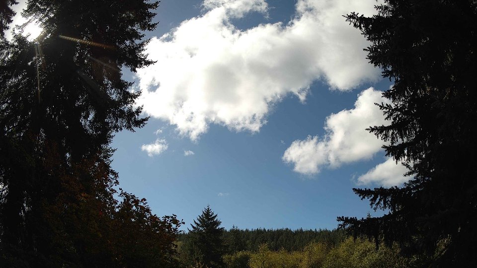 Pacific Northwest skyline timelapse on Oct 08, 2025 at 12:45 PM