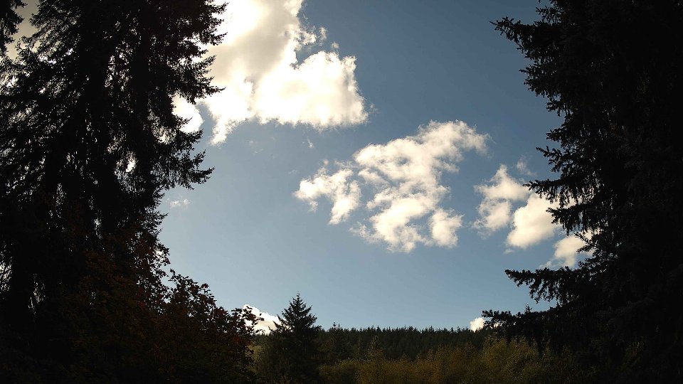 Pacific Northwest skyline timelapse on Oct 08, 2025 at 1:00 PM