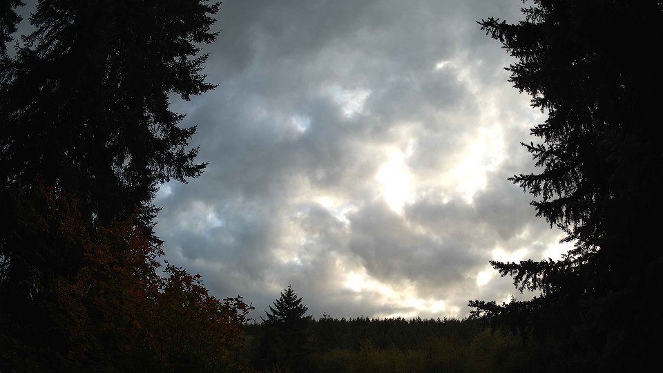 Pacific Northwest skyline timelapse on Oct 08, 2025 at 5:30 PM
