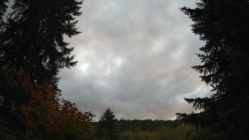 Pacific Northwest skyline timelapse on Oct 08, 2025 at 6:30 PM