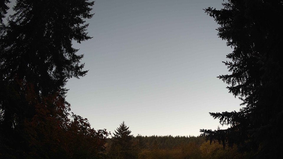 Pacific Northwest skyline timelapse on Oct 09, 2025 at 8:15 AM
