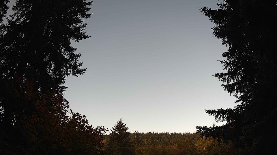 Pacific Northwest skyline timelapse on Oct 09, 2025 at 8:30 AM