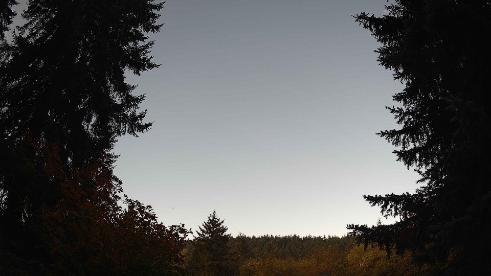 Pacific Northwest skyline timelapse on Oct 09, 2025 at 8:45 AM