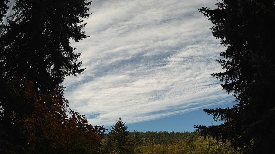 Pacific Northwest skyline timelapse on Oct 09, 2025 at 9:30 AM