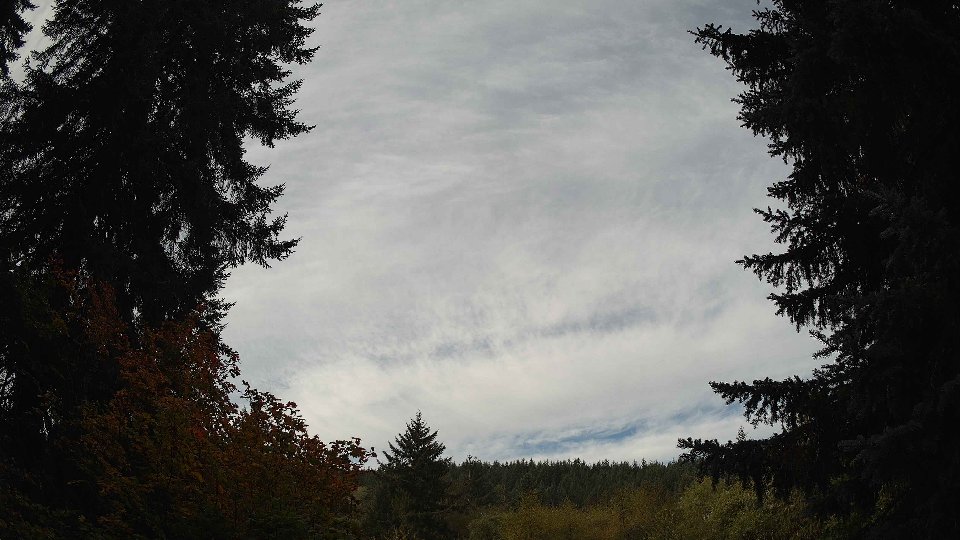 Pacific Northwest skyline timelapse on Oct 09, 2025 at 10:00 AM